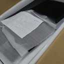 Acrylic Podium Stand, Pulpits for Churches,47" Semi-Transparent Black, 47"High