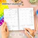 Clever Fox Advanced Weekly Planner  Undated Weekly & Monthly Life Goal Planner for Daily Productivity, Time Management and Hit Your Goals  Day Organizer Journal  Hardcover A5, Orange