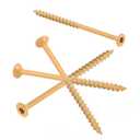YIRAN Deck Screws 2 Inch, Wood Screws #8 x 2, 650 PCS, Tan Coated, TorxDrive Head, T25 Star Bit Included