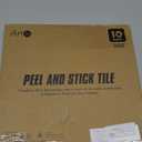 Art3d Peel and Stick Backsplash for Kitchen White Subway (10 Tiles, Thicker Design)