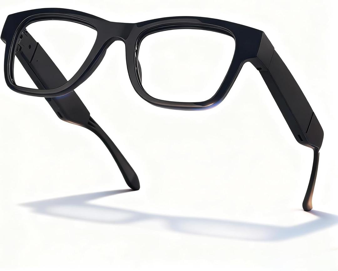 AI Translation Smart Glasses with Chat GPT, Bluetooth Glasses with Translator 164 Languages for Men and Women, Music Playback & Hands-Free Calls, Color-Change Lens, Voice Assistant (KO-1)