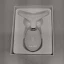 Face Light Therapy Device, Based on Triple Action LED, Thermal, and Vibration Technologies, Face and Neck Beauty Device with 7 Color LED for Home Use, Improve Skin(Glossy White)