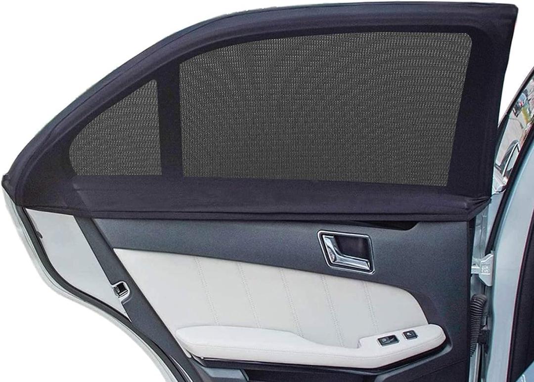 Car Window Shades, 2 Pack Breathable Mesh Car Side Back Window Sun Shades, Stretchy Window Screen for Baby Family Pet UV Protection, Window Covers Fit for Most(95%) of Cars - (Medium 39"x19") Car Window Shades, 2 Pack Breathable Mesh Car Side Back Window Sun Shades, Stretchy Window Screen for Baby Family Pet UV Protection, Window Covers Fit for Most(95%) of Cars - (Medium 39"x19")