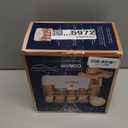 Conair Double Ceramic Hot Rollers for Long, Medium, and All Hair - Hair Curler - Hair Roller Clips Included - 1/2 inch, 3/4 inch, and 1 inch Rollers (20 Piece Set, Tan)