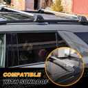 Crossbars Customized Fit for 2020-2026 Ford Explorer Adjustable Cross Bars Roof Racks with Lock