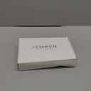 FESHFEN Long Pink Wigs for Women, 22 inch Middle Parting Synthetic Wavy Wig for Daily Party, Pink