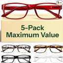 Gaoye 3.0 Professional Reading Glasses for All Day  Computer Readers with Blue Light Protection  Value Pack