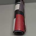 Black Red Grey White Kitchen Rug Anti-Fatigue Kitchen Mat for Floor Abstract Art Geometric Waterproof Non-Slip Kitchen Mat and Rug PVC Kitchen Floor Rug Mat for Home Sink Laundry (29"L x 17.3"W x 0.5"Th)