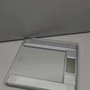 Vitafit 550lb Digital Bathroom Scale for Body Weight and BMI Via Smart APP, High Accuracy Assured by Weighing Professional Since 2001, 8mm Tempered Glass, Extra Large Blue Backlit LCD, Silver