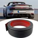 Car Bumper Protector Guard,Wavy Rear Bumper Protector for Anti-Scratch & Anti-Collision,Rear Front Bumper Guard with Strong Adhesive Backing Suitable for SUV,Car,Truck