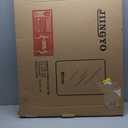 Amorho Black Bathroom Mirror, 24x32 Inch Thick Metal Framed Wall Mirrors for Over Sink, Bedroom, Living Room, Entryway, Rectangle Wall-Mounted Mirrors (Horizontal/Vertical).