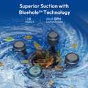 (2026 New) BUBLUE F10 Automatic Pool Skimmer Robot,Robotic Pool Skimmer with 5L Filter, App Control,Powerful Suction,Dual Cleaning Modes, AI Navigation,Ideal for In-Ground & Above-Ground Pools,Black