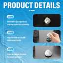 5PCS 316442512 Gas Stove Knob Replacement, Gas Oven Range Control Assembly, Compatible with Kenmore, Frigidaire, Sears Burner