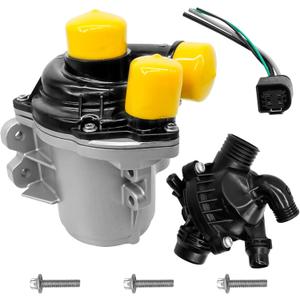 11517632426 11537601158 Electric Water Pump Thermostat Kit For BMW X5 xDrive35i 335i 135i 3.0 2011-2013, 2011-2013 X6 3.0L,2013-2015 X1 E84 E90 E70 11517588885 11519455978 N55 Engine Water Pump Set