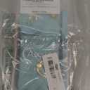 Asuwish Phone Case for Samsung Galaxy S25 5G Wallet Cover with Tempered Glass Screen Protector and Crossbody Wrist Strap Ring RFID Blocking Credit Card Holder Leather Cell S 25 25S G5 Women Girls Teal