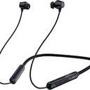 Rythflo Active Noise Cancelling Headphones, Wireless in Ear Neckband Blutooth Headphones with 3 AI Mics ENC, 60Hrs Playtime, V5.3 Multipoint Connection Magnetic Earbuds for Work/Travel/Home/Office