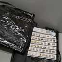 SpaceAid Shoe Organizer for Closet, 2 Pack Foldable Shoe Storage Containers Baskets Boxes Bins w/Adjustable Dividers, Fits 16-32 Pairs, Black