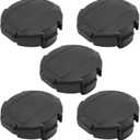 5Pcs X472000070 Trimmer Head Cover Cap, Replacement for Echo Speed Feed 400 SRM-225 SRM-230, Replacement Spool Cover (Black)