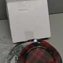 Christmas Plates Dinnerware Set 9 Inches Christmas Plaid Plates Holiday Plate Xmas Tableware Dessert Plate Christmas Party Supplies, 6 Assorted Designs(Classic Plaid)