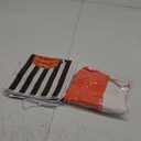 Artoid Mode Orange Polka Dot Stripes Hello Pumpkin Fall Kitchen Towels Dish Towels, 18x26 Inch Farmhouse Decoration Hand Towels Set of 2