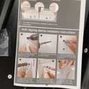 Chrangmay Modern Chest of Drawers with 6 Drawers,Deep Drawers,Clothes Organizer,Large Storage Cabinet for Living Room, Bedroom,Hallway,with Anti-Tipping Device,Black (15.8"D x 47.2"W x 31.5"H (6 Drawers))