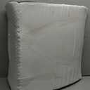 Sleeping Bed Wedge Pillow for Adults Seniors, Cooling Memory Foam Incline Pillow Wedge for Head, Neck & Back Support and Leg Elevation, Removable Washable Cover, White