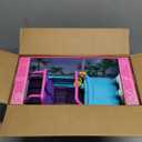 Barbie Hot Wheels RC SUV, Remote-Control Vehicle That Fits 2 Fashion Dolls & Accessories, Includes Kid-Applied Stickers for Customization