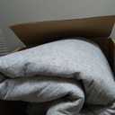 9x12 Washable Area Rug Beige Blue Abstract Non Slip Soft Low Pile Rug for Living Room Bedroom Dining Room Office Neutral Modern Indoor Large Throw Carpet for Home Decor