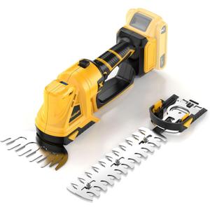 Cordless Hedge Trimmer for Dewalt 20V MAX Battery (No Battery) - Electric Hedge Trimmer Cordless Grass Trimmer, Bush Trimmer & Grass Shears for YardBrushless MotorPowerful & Lightweight