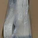 Zober Velvet Hangers 50 Pack - Ivory for Coats, Pants & Dress Clothes - Non Slip w/ 360 Degree Swivel, Holds up to 10 lbs - Strong Felt Hangers for Clothing