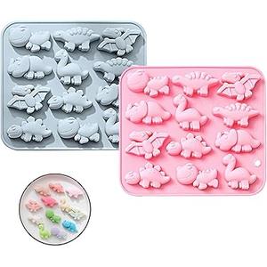 Dinosaur Bones Mold 2pcs Dinosaur Silicone Mold