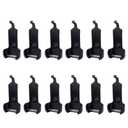 12 pcs Original Walkie Talkie Belt Clip Compatible with Two Way Radio LUITON LT-316 WLN KD-C1 Retevis RT22 Zastone X6 NKTECH NK-U1 Zeadio ZS-B1 TIDRADIO TD-M8 RADTEL RT-10 RADIODDITY R1