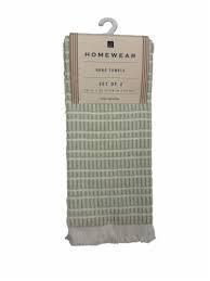 Home Wear Hand Towels Set of 2 15x25