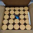 NETANY 24 Pcs Glass Spice Jars with Bamboo Lids, 4 oz Glass Jars with Minimalist Farmhouse Spice Labels Stickers, Collapsible Funnel, Seasoning Storage Bottles for Spice Rack, Cabinet, Drawer