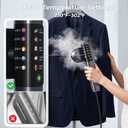 Steamer for Clothes, 15s Fast Heat Up 1300W Travel Handheld Garment Iron with Leak-Proof Water Tank,SteamerIron 2 In 1,5 Adjustable Temperature Settings from Dry Iron to High Steam, 110V-120V