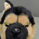 VANLINNY NEW German Shepherd Stuffed Animal, 16 Soft Realistic Dog Plush Toy for Boy and Girls, Huggable and Washable Non-Shedding Cuddly Toy, German Gifts for Kids, Birthday Xmas Gifts for Grandkids