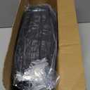 CozyLux Black Comforter Set Twin/Twin XL Size, 2 Pieces Twin Extra Long Solid Breathable Quilted Bedding Sets, Luxury Fluffy Soft Bed Set with Down Alternative Comforter and 1 Pillowcase All Season