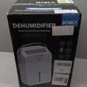 KNKA 2500 Sq.Ft Dehumidifiers for Home with Drain Hose Max 34 Pints, Dehumidifier for Basement, Bedroom, Bathroom, Large Room, Three Modes, Intelligent Humidity Control, Dry Clothes, 24HR Timer