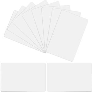 50pcs NFC Cards, Rewritable NTAG215 NFC Tags Programmable NFC Tags White Blank PVC Cards, 504 Bytes Memory NFC Business Card Chip for NFC Enabled Devices Phone Calls Automatically Commands (50pack)