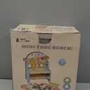 ROBUD Mini Wooden Play Tool Workbench Set for Kids Toddlers - Montessori Toys for 3 4 5 Years Old Boys Girls