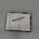 1" Nail on Furniture Sliders (24 Pack) - Furnigear Heavy Duty PTFE (Teflon) Chair Sliders Glides Wooden Furniture Movers Move Your Furniture Easily & Safety - Best Chair Leg Floor Protectors Brown