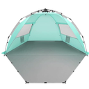 X-Large 4 person UV Beach Tent with 6 Sand Pockets, Pink