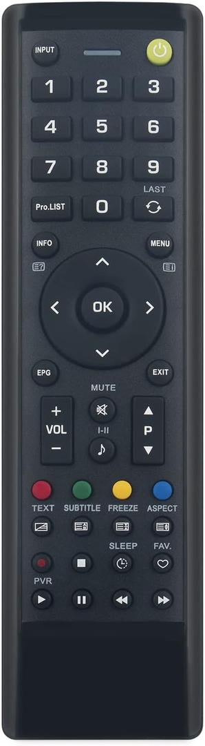 PERFASCIN Replace Infrared Remote Control Fit for HANNspree TV HSG1076 HSG1075 HSG1113 HSG1141 HSG1114 HSG1116 HSG1139