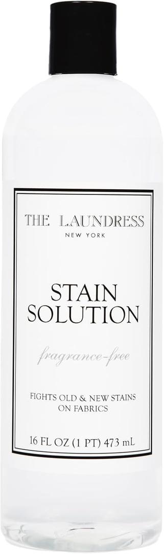 The Laundress Stain Solution, Laundry Stain Treatment, Stain Remover for Makeup, Red Wine, Coffee, Grass, & More, 16 Fl Oz