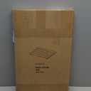 GOBAM Bamboo Bath Mat, Medium, 22.8 x 13 x 1.3 inches - Non-Slip Floor Mat for Bathroom, Spa, Sauna, Kitchen, Indoor & Outdoor Spaces, Shower Mat for Bathroom Decor - Natural