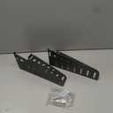 2 Pcs Headboard Brackets for Metal Bed Frame,Adjustable Headboard or Footboard Brackets Attach Headboard to Bed Frame,Compatible with 14,16,18inches Bed Frame