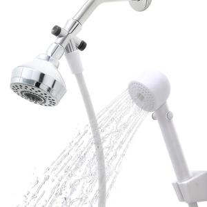 Medline Premium Handheld Shower Head with 6.5-Foot Long Hose, White, High Pressure, Adjustable Spray - Ideal for Medical Patients, Hospitals, Nursing Homes - 1 Each