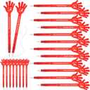 48 Pcs Red Ribbon Week Gifts Pens Bulk Drug Free Hand Ballpoint Pens Say No to Drugs Awareness Gift for Student School Classroom Volunteer Publicity Event Charity Campaigns Supplies (General)