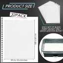 Maitys 32 Pack Disposable Clear Paint Bucket Liner 39.4 x 25.6 Inches Use with Latex Solvent Based Paint for Painting and Keeping Buckets Clean