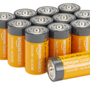 12-Pack C Cell Alkaline All-Purpose Batteries, 1.5 Volt, 5-Year Shelf Life